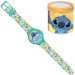 Luna: analógové hodinky s motívom Disney Stitch v kovovej darčekovej krabičke
