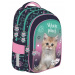 MLF Kitty Party školská taška, batoh s motívom mačky, so 4 priehradkami BPL58 40x29x19 cm