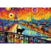 Mačka v Paríži sklada puzzle s 1000 dielikmi HQ - Trefl