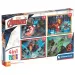 Marvel: Avengers 4v1 Supercolor puzzle - Clementoni