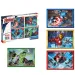 Marvel: Avengers 4v1 Supercolor puzzle - Clementoni