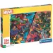 Marvel Hrdinovia bitka 104-dielna super puzzle - Clementoni