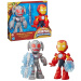 Marvel: Iron Man Awesome Friends - Sada figúrok Iron Man a Ultron Clash 23 cm – Hasbro