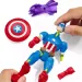 Marvel Mix Mashers: Avengers Kapitán Amerika figúrka s doplnkami - Hasbro