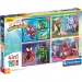 Marvel Spidey 4 v 1 Supercolor puzzle - Clementoni