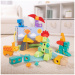Melissa &amp; Doug Blockables stavebnica s dinosaurusmi, 69 dielov