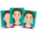 Melissa &amp; Doug: Vytvor tvár nálepková kreatívna sada