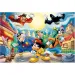 Mickey Mouse – Detektív 2 v 1, 108-dielne puzzle a omaľovánka 50x35 cm – Lisciani