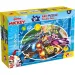 Mickey Mouse 2 v 1 maxi 24-dielne puzzle a omaľovánka 70x50 cm - Lisciani