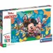 Mickey Mouse a jeho priatelia 104-dielne supercolor puzzle - Clementoni