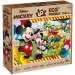 Mickey Mouse a priatelia 2 v 1 60-dielne Eco puzzle a omaľovánka 70x50 cm - Lisciani