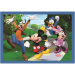 Mickey a priatelia 4 v 1 Supercolor puzzle - Clementoni