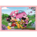 Mickey a priatelia 4 v 1 Supercolor puzzle - Clementoni