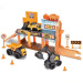 Micro stavebná stanica s 3 pracovnými strojmi - Dickie Toys