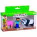 Minecraft 3D Toppeez 2. séria 3-dielna sada figúrok, rôzne - 1 ks