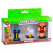 Minecraft 3D Toppeez 2. séria 3-dielna sada figúrok, rôzne - 1 ks