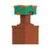 Minecraft Reveal minifigúrka v úložnom boxe - Azalea - Mattel