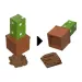 Minecraft Reveal minifigúrka v úložnom boxe - Kaktus - Mattel