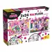 Minnie myš 2 v 1 maxi 2x24-dielne puzzle a omaľovánka 50x35 cm - Lisciani