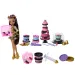 Monster High: Strašidelne sladké narodeniny – herná súprava na zdobenie torty s bábikou Clawdeen Wolf - Mattel