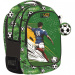 Must: Školský zaoblený batoh s futbalovým motívom 32x18x43cm