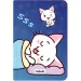 Nebulo: Gumiová mapa formátu A4 Mačka