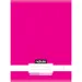 Nebulo: Zošívaný hladký neónovo ružový zošit 80-32 A/4