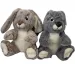Nicotoy: Plyšový sediaci zajac 20 cm, v rôznych prevedeniach, 1 ks - Simba Toys obrázok 1