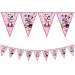 Party girlanda s motívom Minnie Mouse a Daisy.