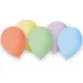 Pastelové balóny – sada 12 kusov
