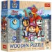 Paw Patrol 50-dielne drevené puzzle - Trefl