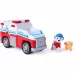 Paw Patrol: Search &amp; Rescue autíčko na spätné natiahnutie s figúrkou Marshalla – Spin Master