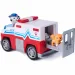 Paw Patrol: Search &amp; Rescue autíčko na spätné natiahnutie s figúrkou Marshalla – Spin Master