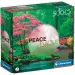 Peace puzzle: Utišujúce dažďové kvapky 500-dielne puzzle - Clementoni