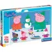 Peppa Pig 104-dielna maxi supercolor puzzle - Clementoni