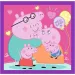 Peppa Pig 3 v 1 20-36-50 ks puzzle - Trefl