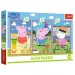 Peppa Pig sila priateľstva 3x50-dielne puzzle - Trefl