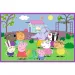 Peppa na ihrisku 2x24-dieliková puzzle - Trefl