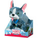 Peppy Pets: plyšový francúzsky buldog s vodítkom 28 cm