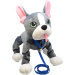 Peppy Pets: plyšový francúzsky buldog s vodítkom 28 cm