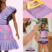 Play-Doh: Barbie Fashionista súprava na výrobu šiat s volánikmi z plastelíny s bábikou - Hasbro