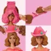 Play-Doh: Barbie kvetinové vzory a strapce modelovacia súprava - Hasbro
