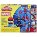 Play-Doh: Marvel Hrdinské dobrodružstvá – plastelínová súprava so 3 figúrkami - Hasbro