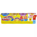 Play-Doh: Metalická plastelína, sada 4 kelímkov - Hasbro