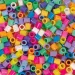 PlayBox: 9mm XL MAXI pastelové a neonové zažehlovacie korálky v vedre, balenie 1400 ks