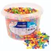 PlayBox: Farebná mozaika gombíky 2700 ks v sade, priemer 1 cm
