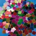 PlayBox: Papierový mozaik v metalických farbách, sada 10000 ks, 10x10 mm