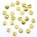 PlayBox: Zlaté zvončeky 15mm balenie 25 ks