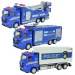 Police Cars: Policajný nákladiak s lietajúcimi kolesami v rôznych variantoch 19cm