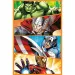 Puzzle Avengers plný akcie 3x80 ks - Trefl